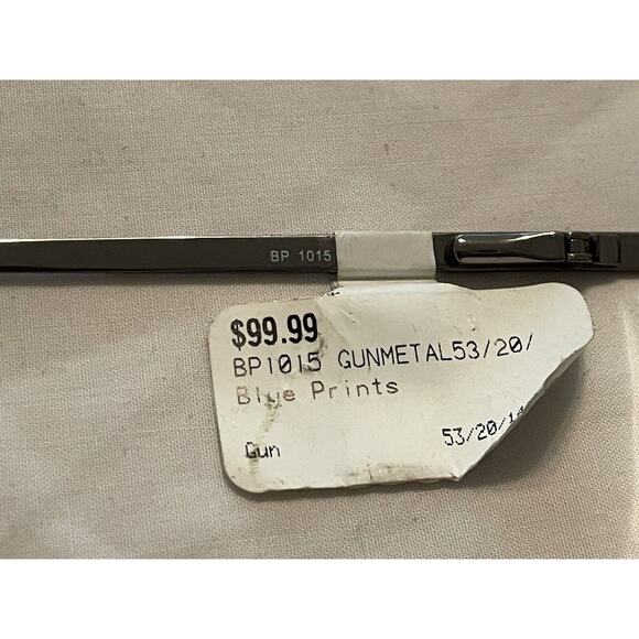 Blueprints BP1015 1401 53-20-140 Brown Metal Half Rim Eyeglasses FRAME ONLY - Picture 5 of 6